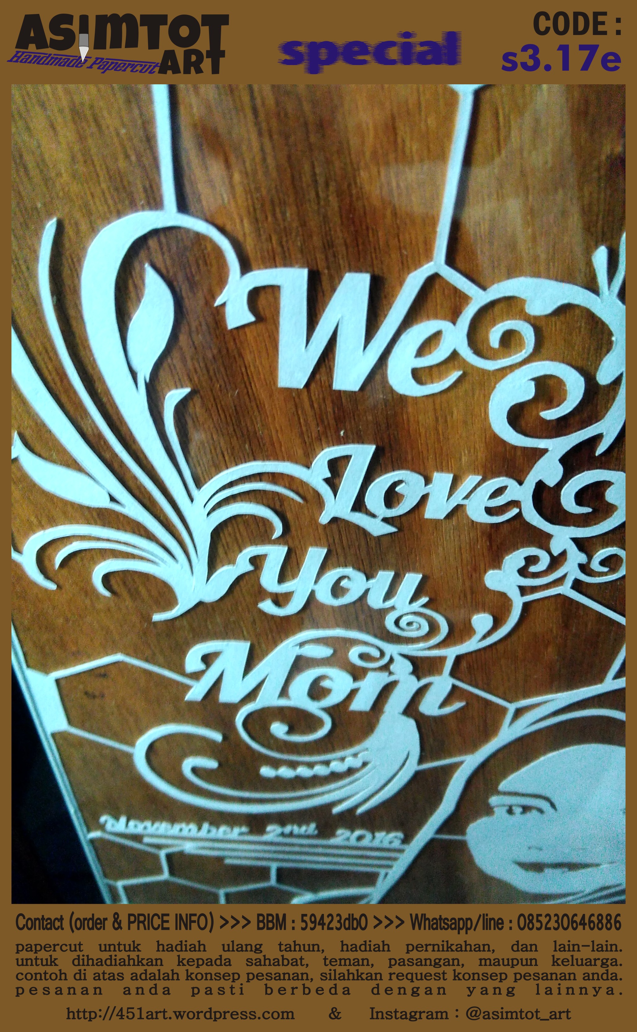 Special Gift I Love You Mom 451art Asimtot